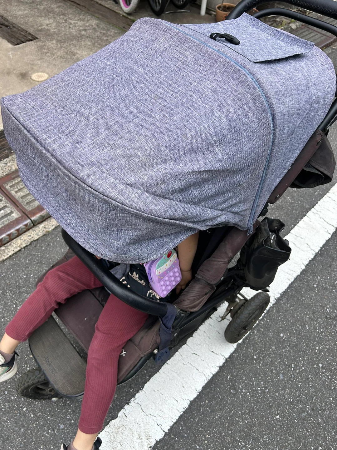エアバギープレミアム　ベビーカー デニム