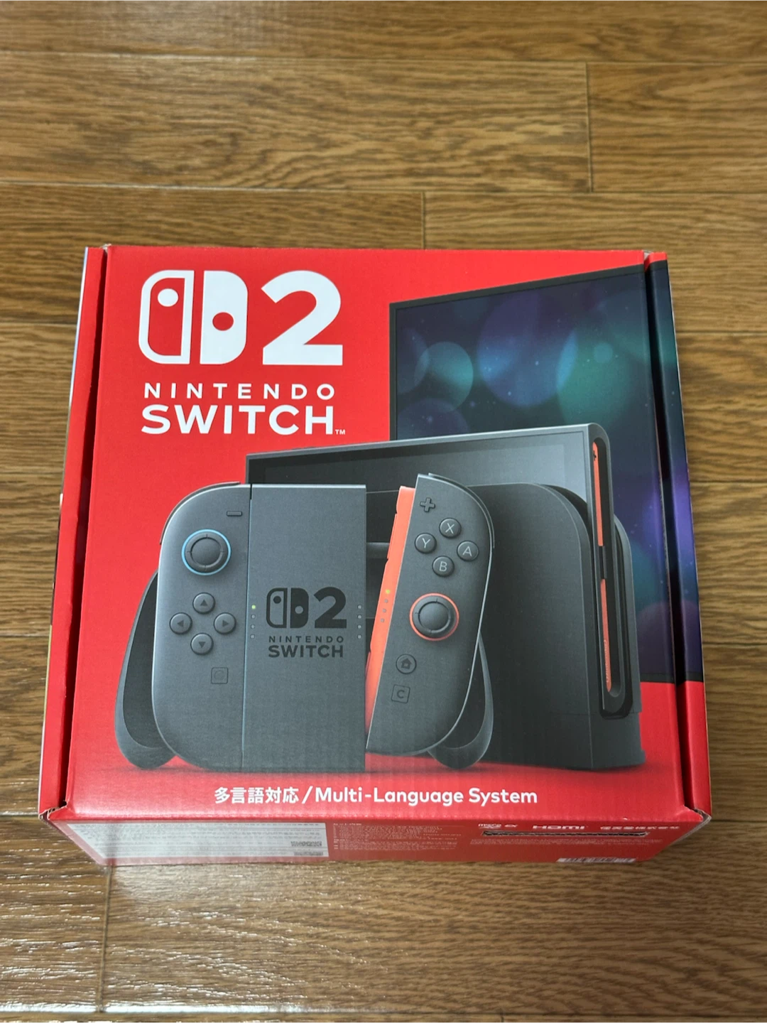 Nintendo Switch 2 本体 多言語　任天堂