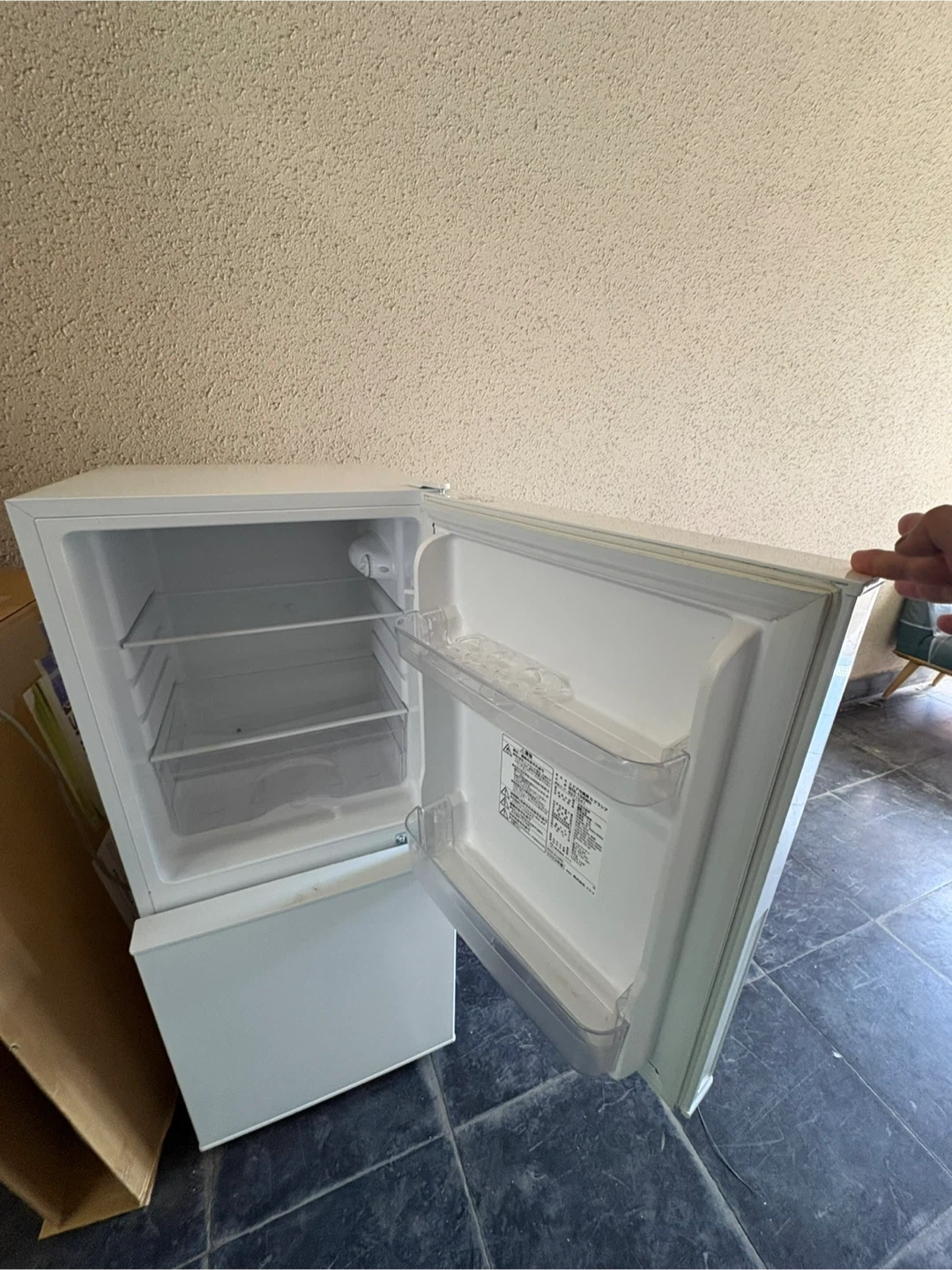 ニトリ 2ドア冷蔵庫 NTR-106WH 2023年製の写真5枚目
