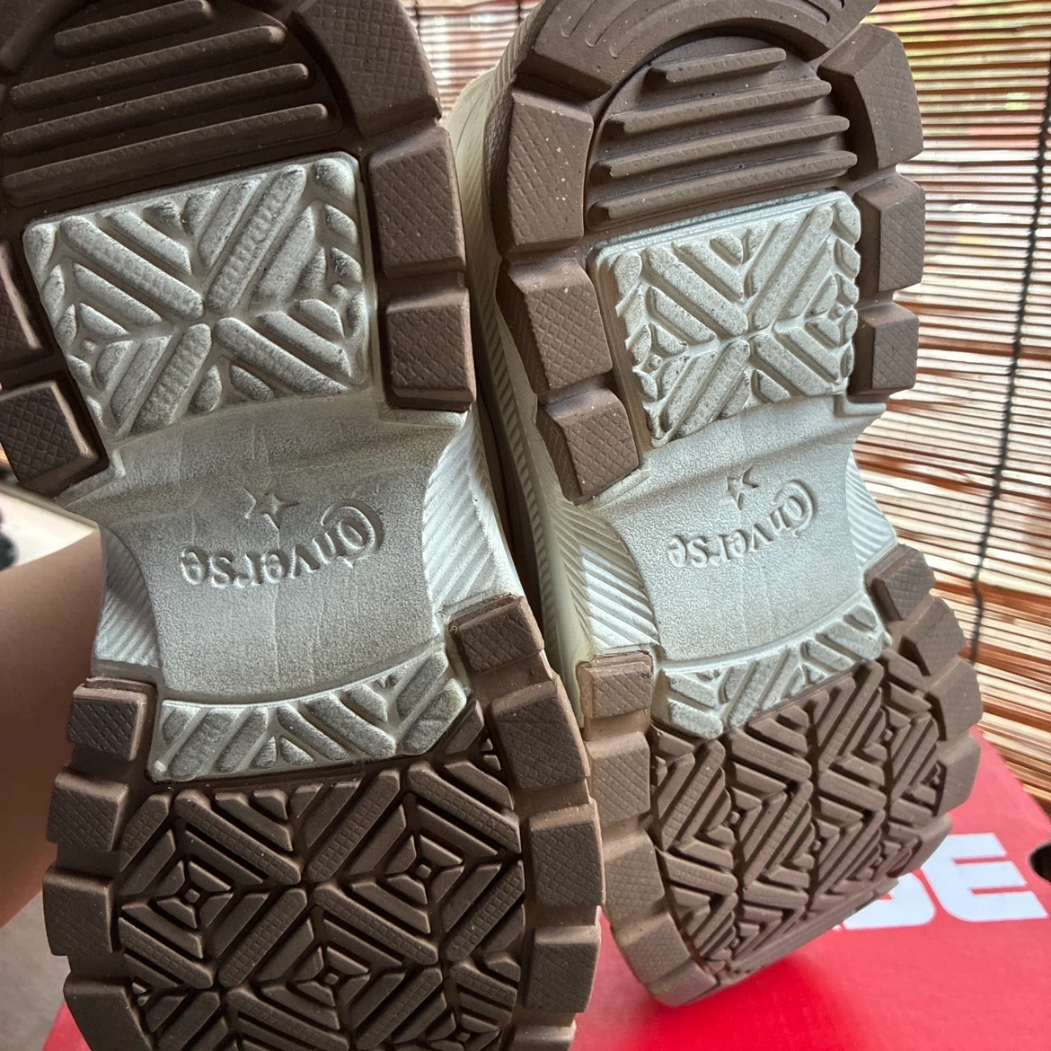 コンバース オールスター トレックウエーブ HI ホワイト 24.5cmの写真4枚目