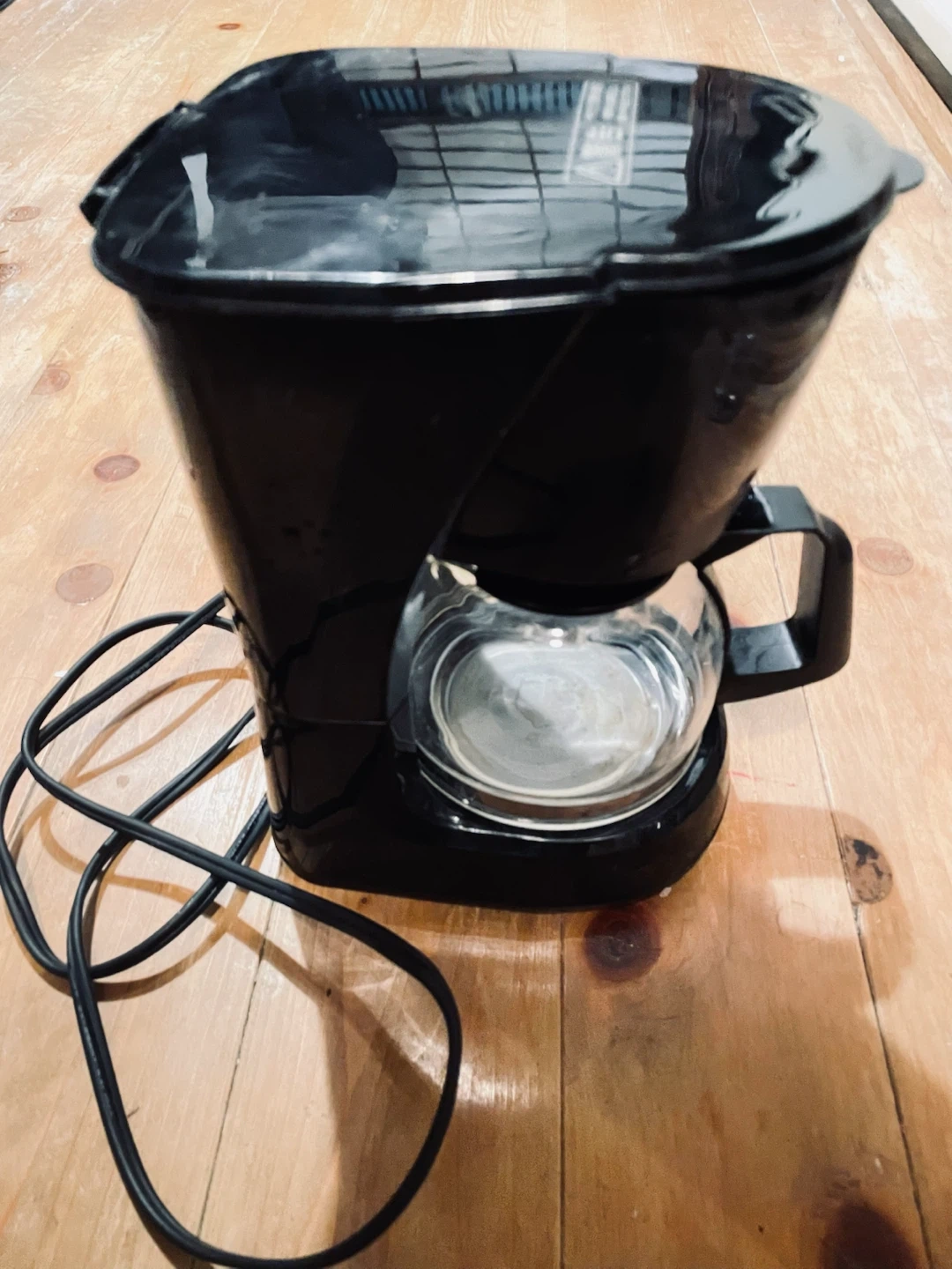 Iris Ohyamaコーヒーメーカー ブラックの写真2枚目