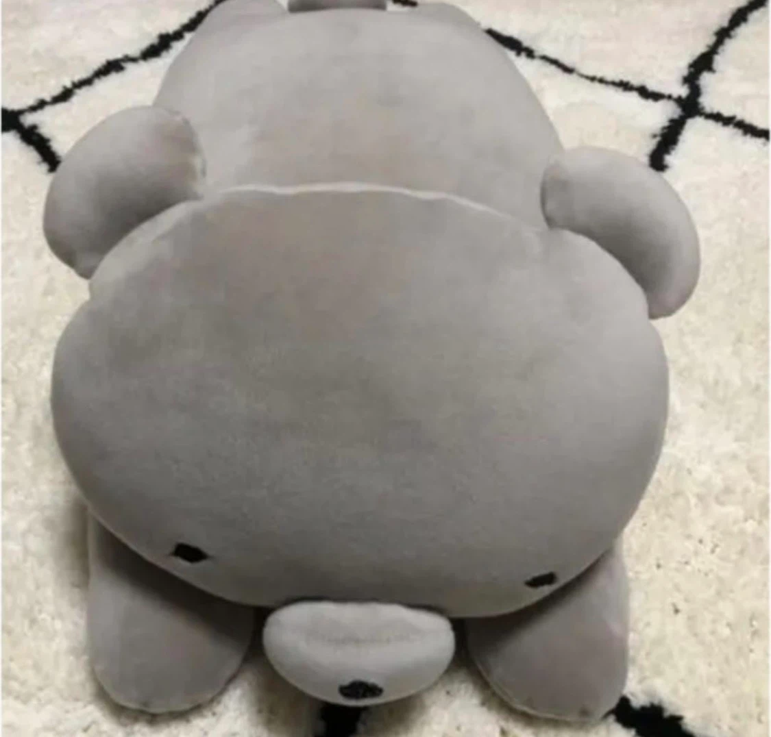 モチクマ ぬいぐるみ グレー