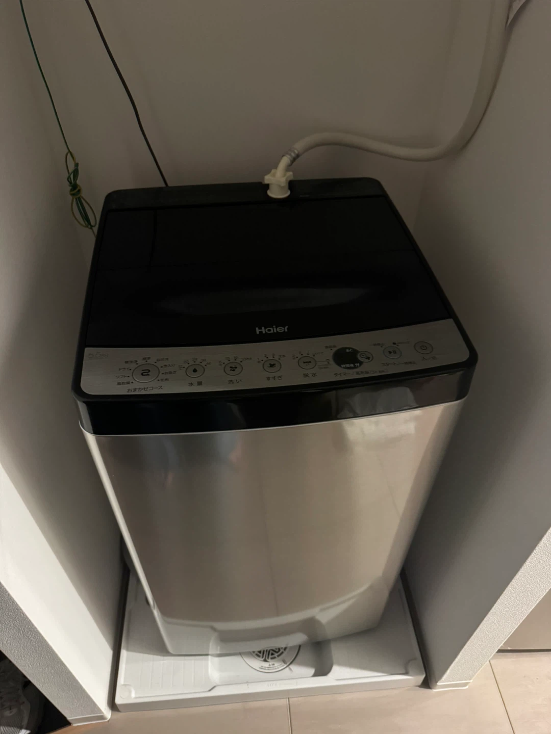 ハイアール 電子レンジ・冷蔵庫・洗濯機　JM-XP2FH18Gの写真2枚目
