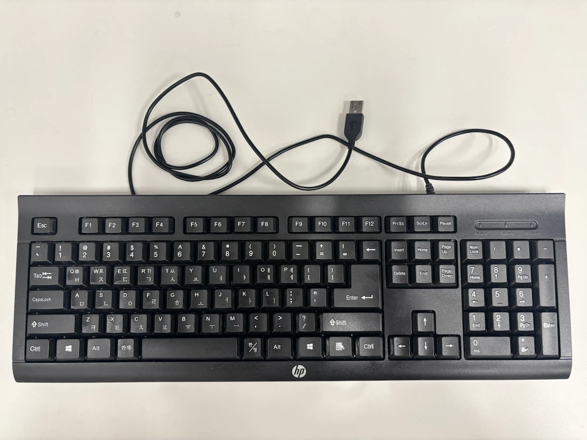 HP 有線キーボード (韓国語)