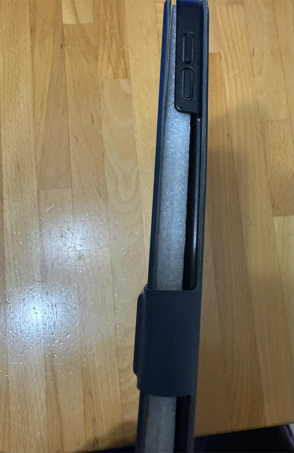 タブレット用手帳型ケース ネイビー