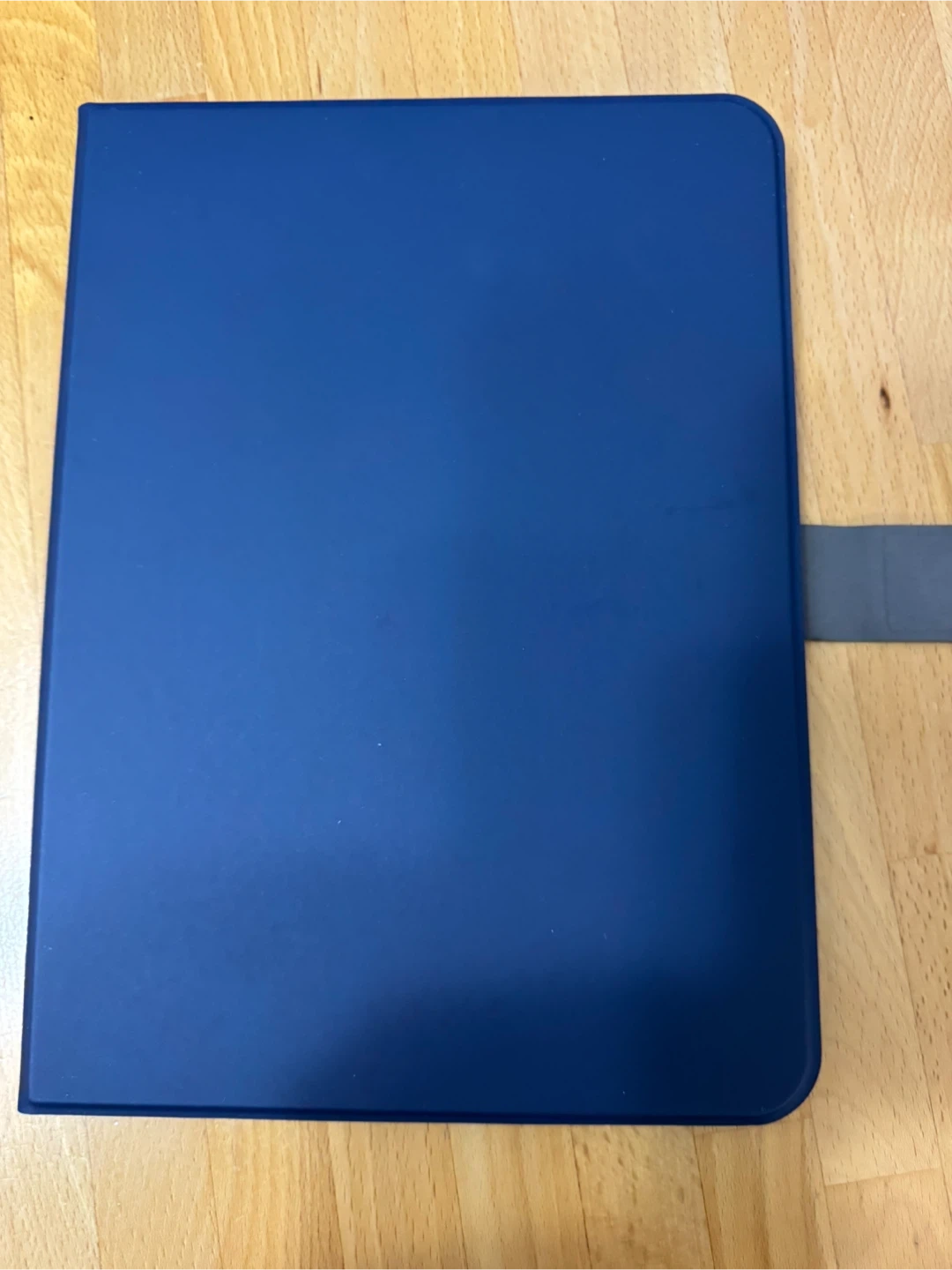 タブレット用手帳型ケース ネイビーの写真3枚目