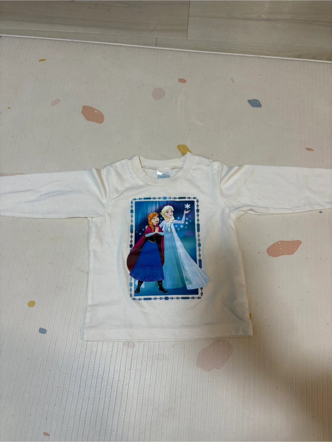 アナと雪の女王 長袖Tシャツ スカッツ セットの写真2枚目