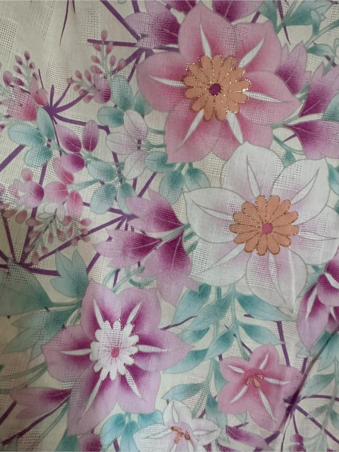 花柄 浴衣 レディースの写真2枚目