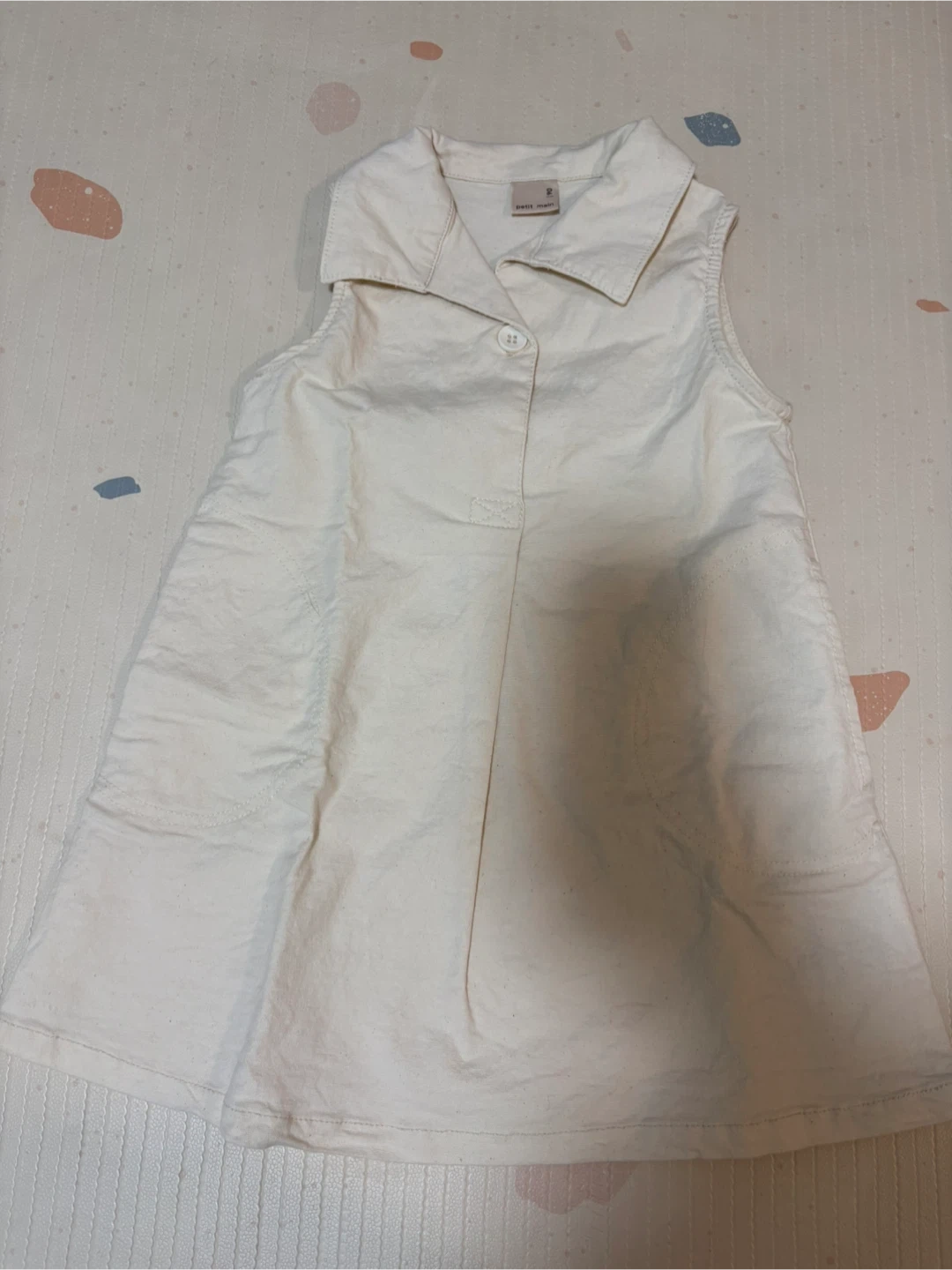 プティマイン ワンピース アイボリー 90cm