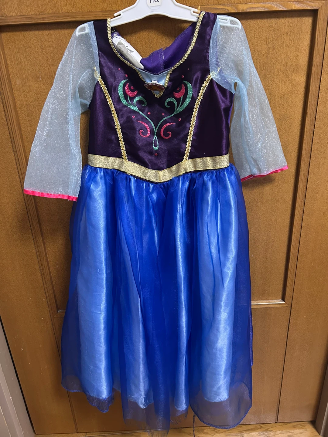 ディズニー アナと雪の女王 アナドレス　110cm 難あり