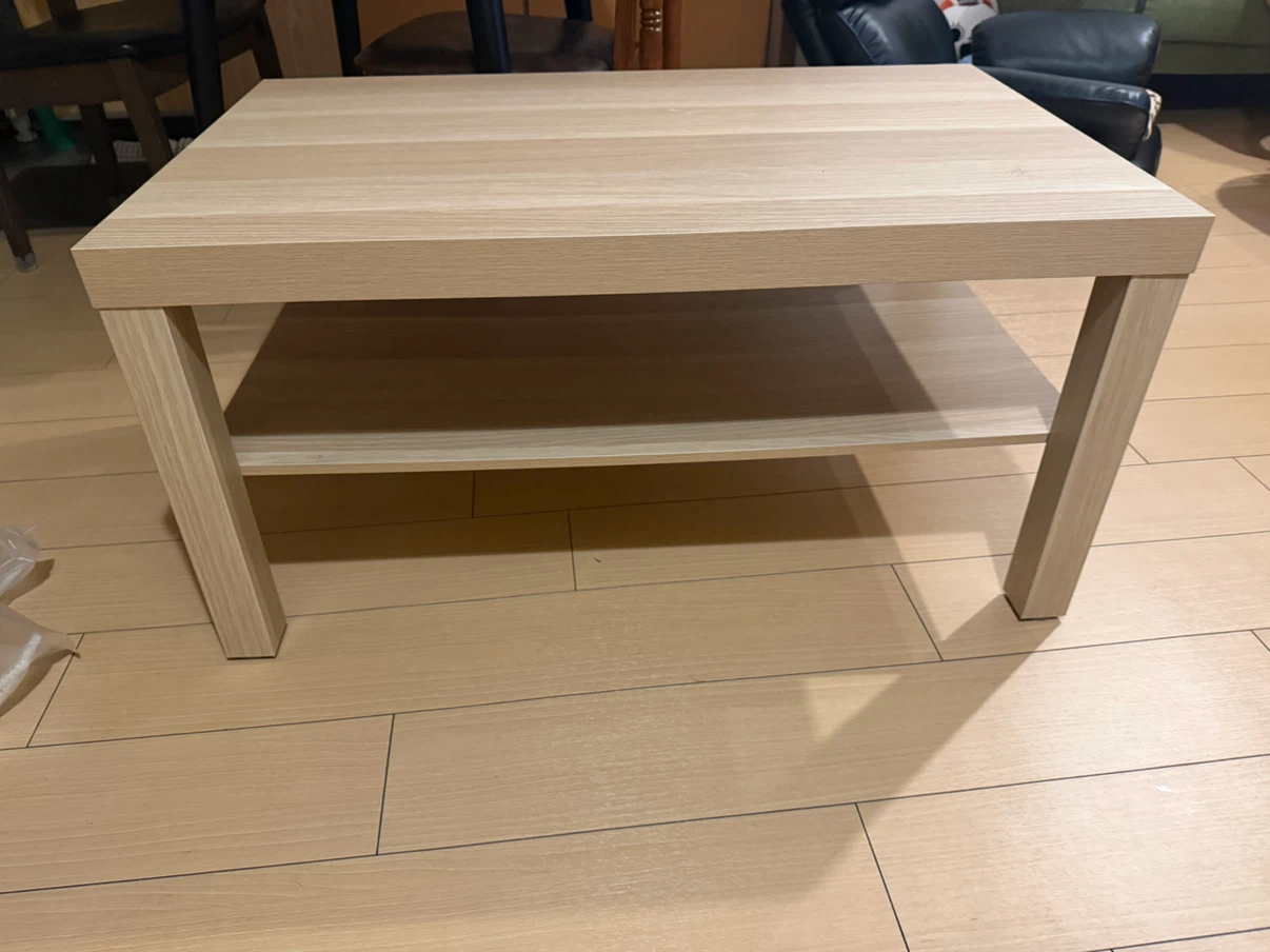 ［美品］コーヒーローテーブル 木目調