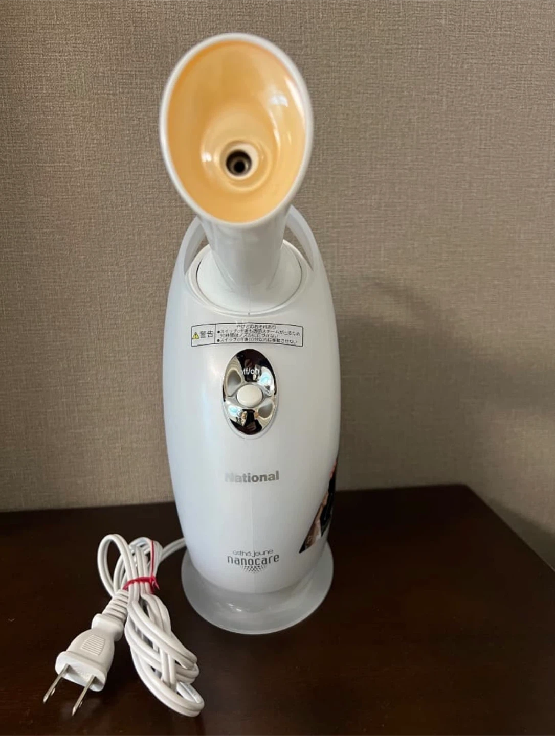 ナショナル イオンスチーマー ナノケア プラチナ EH2471の写真2枚目