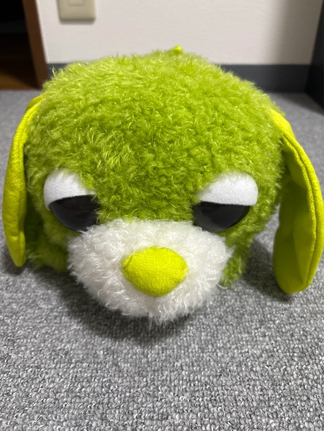 お茶犬のぬいぐるみ