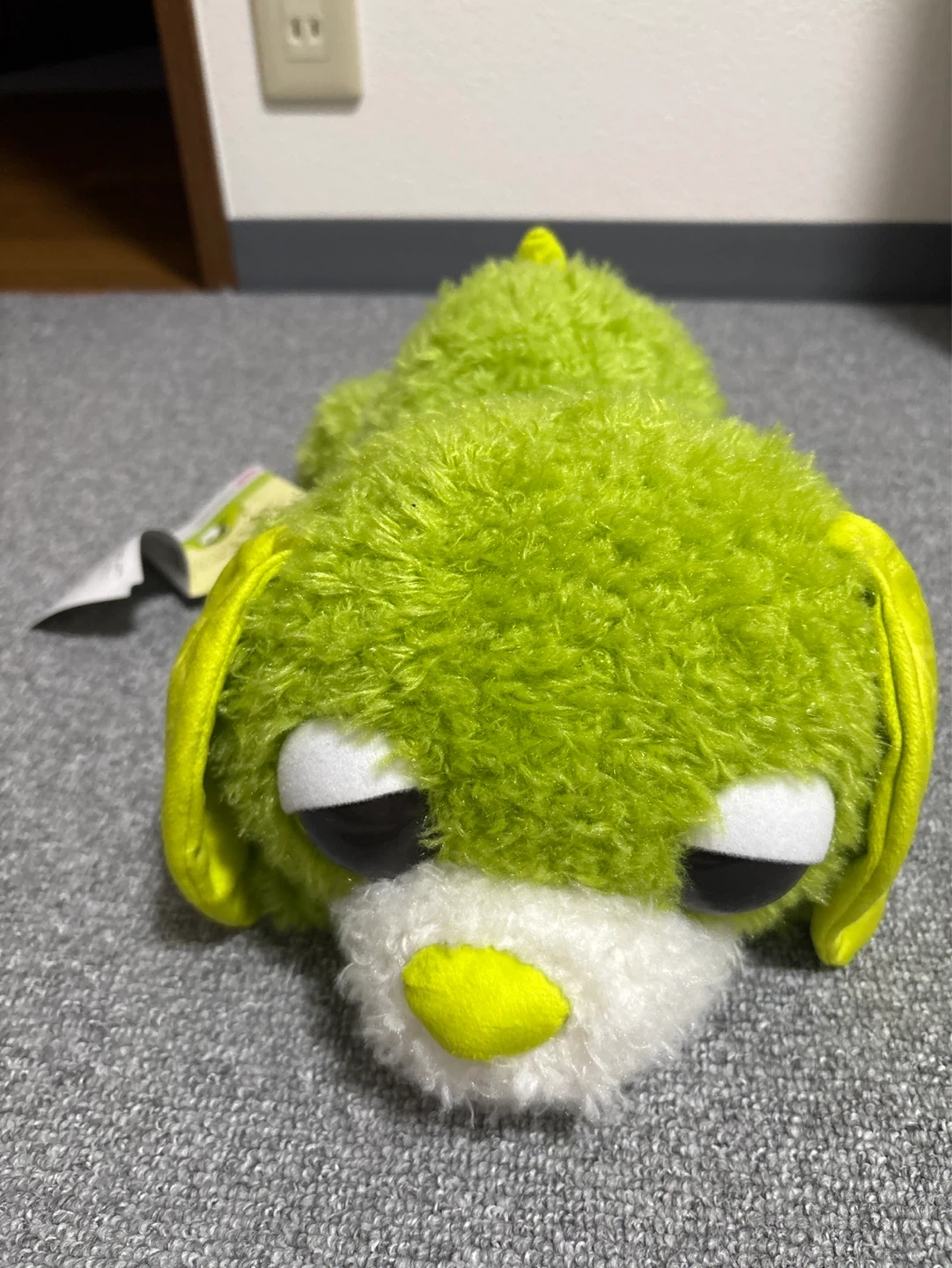 お茶犬のぬいぐるみ