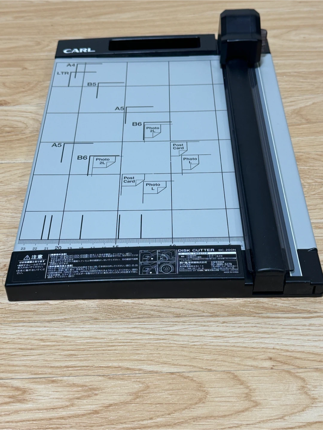 カール事務器 ディスクカッター DC-200Nの写真2枚目