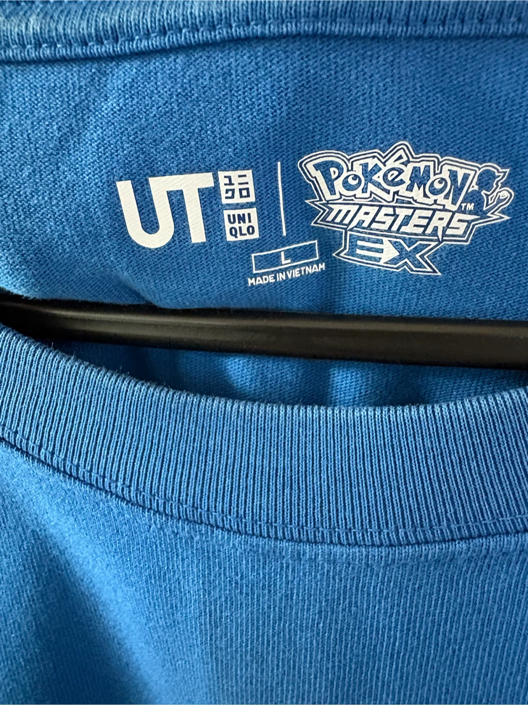 ユニクロ ポケモンマスターズEX UT ブルー Lサイズの写真4枚目