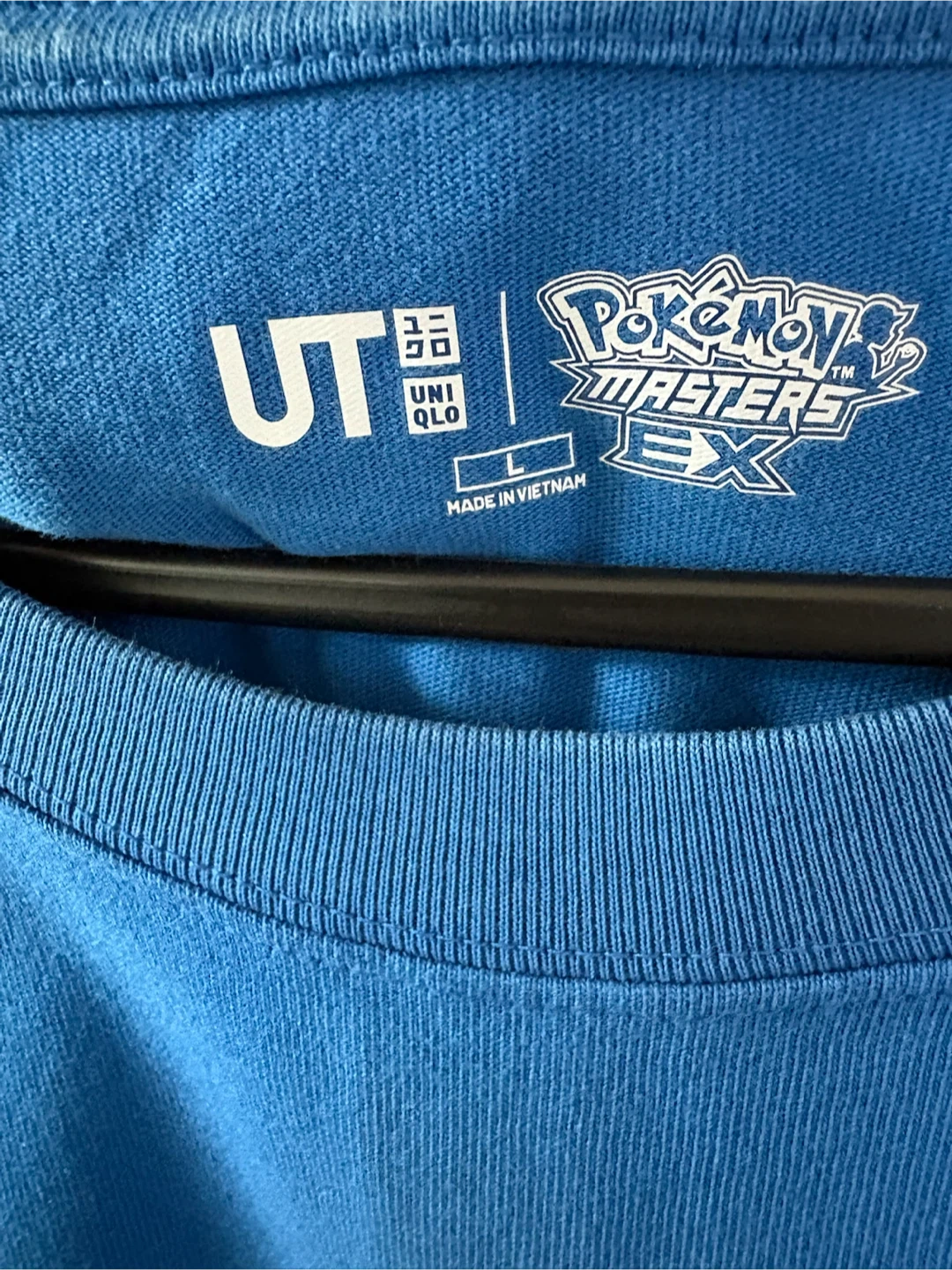ユニクロ ポケモンマスターズEX UT ブルー Lサイズの写真4枚目