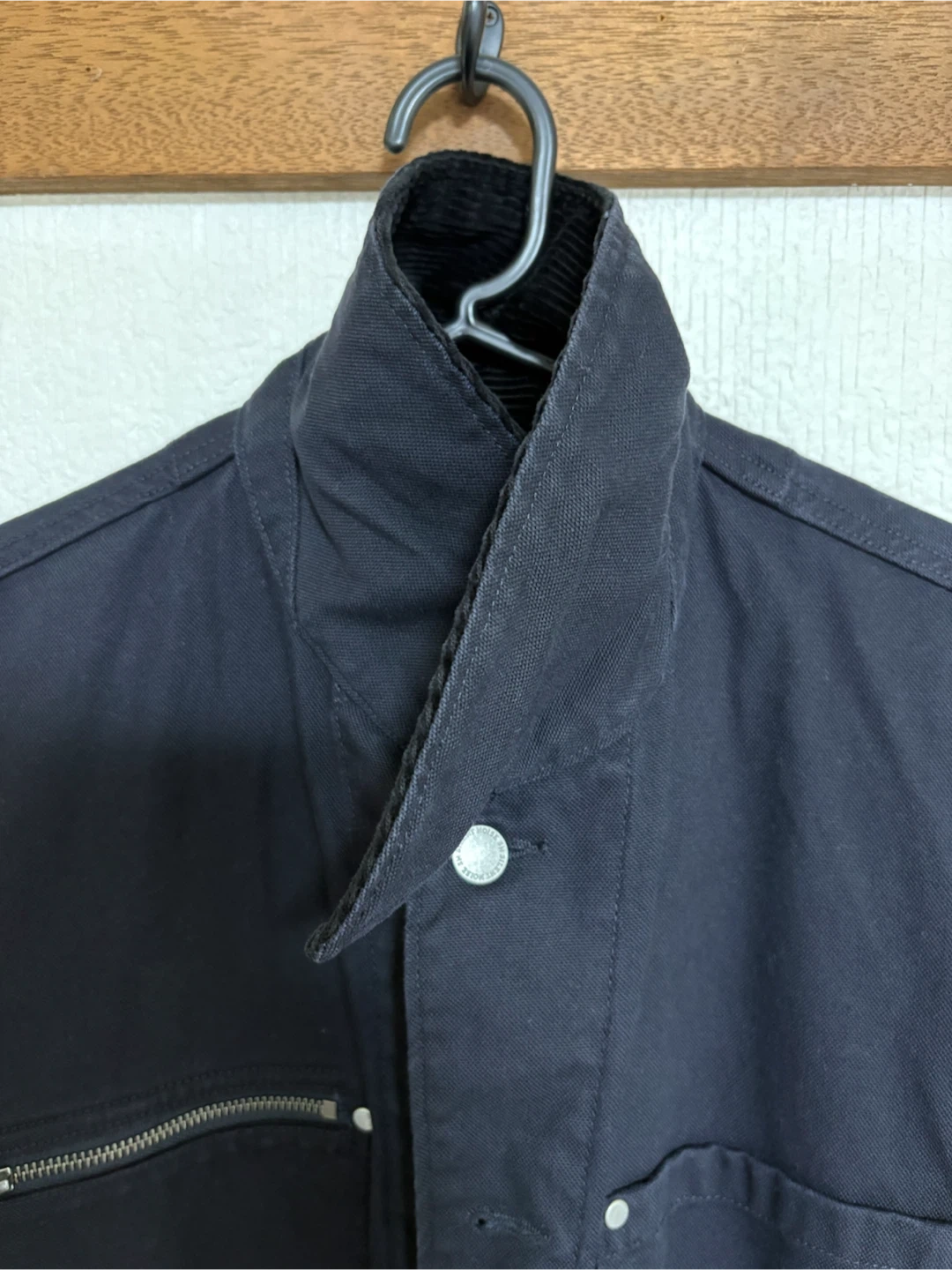 GU カバーオールジャケット 紺 Mの写真6枚目