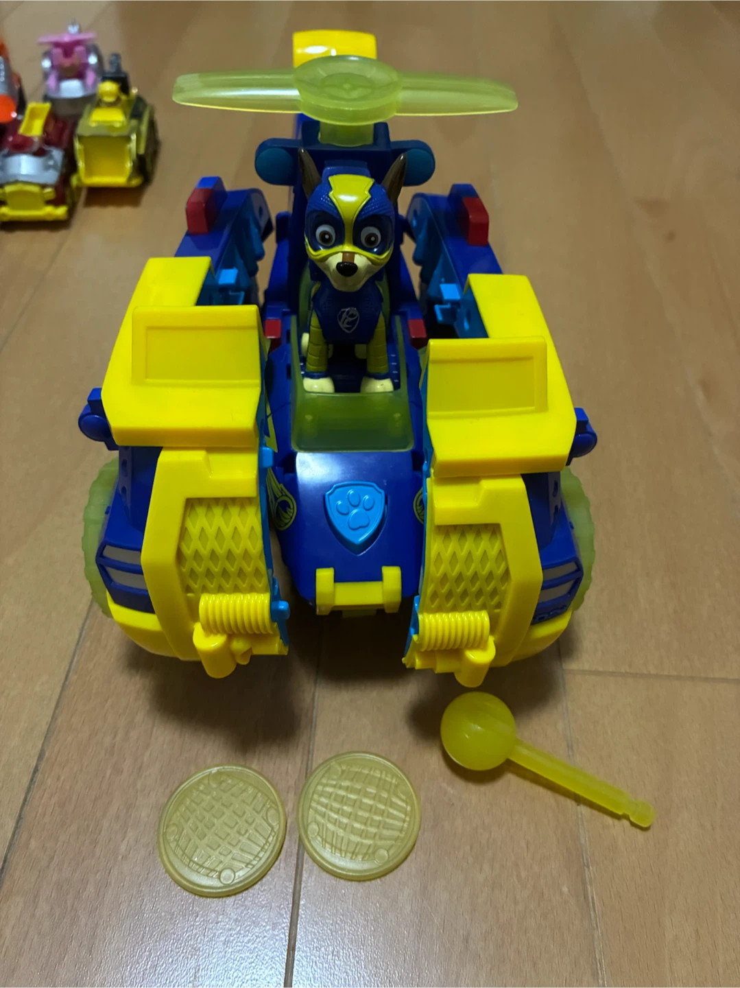 パウパトロール パウタワー ミニカーセットの写真2枚目