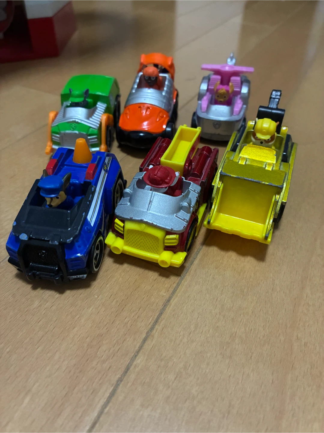 パウパトロール パウタワー ミニカーセットの写真3枚目