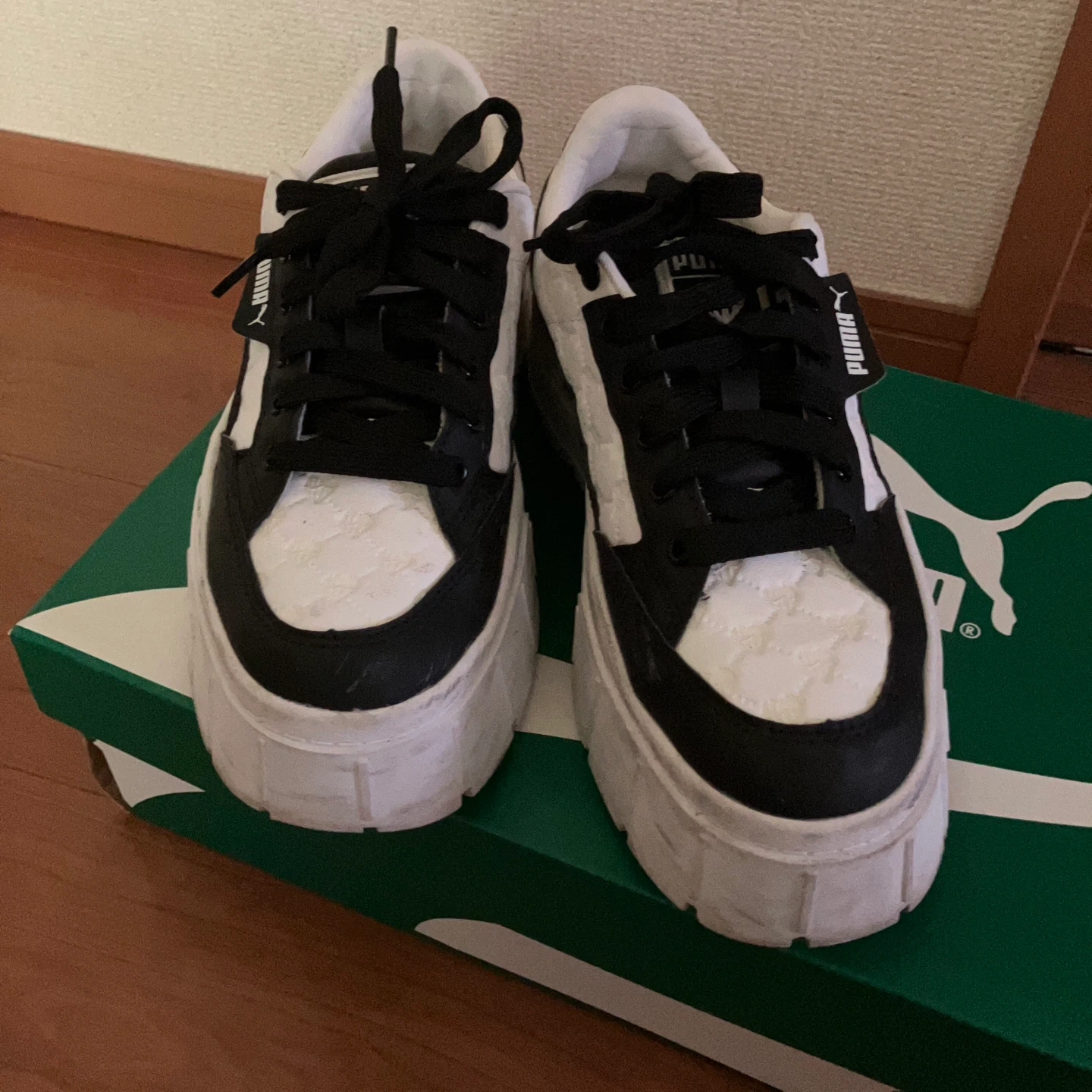 プーマ メイズ アトモスピンク 24cmの写真2枚目