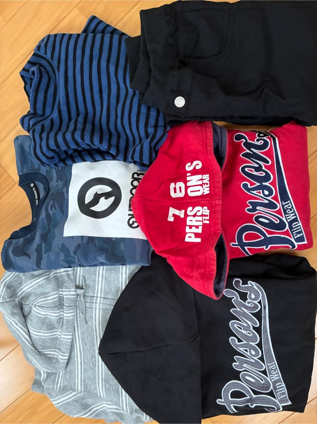 【子供服おまとめ売り】トップス・パンツ 5点セット