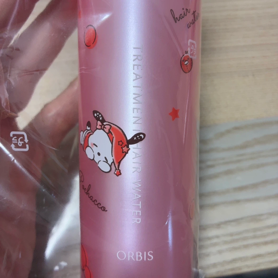 【新品】オルビス トリートメントヘアウォーター ポチャッコデザインの写真2枚目