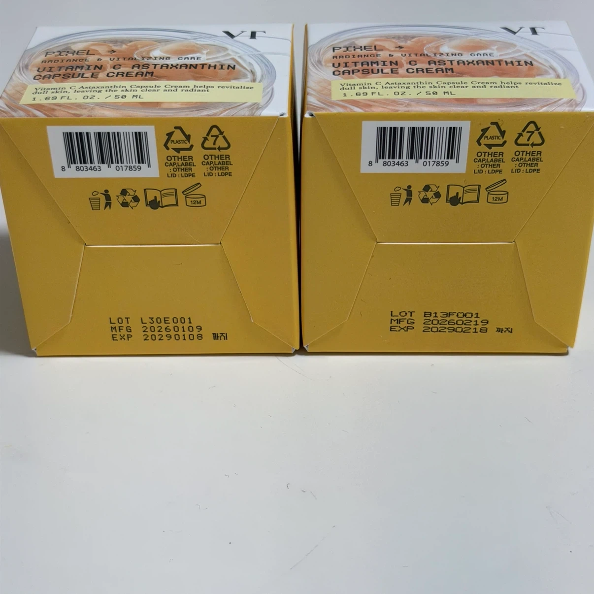 VT ビタミンC アスタキサンチン カプセルクリーム 50ml 2個セットの写真2枚目