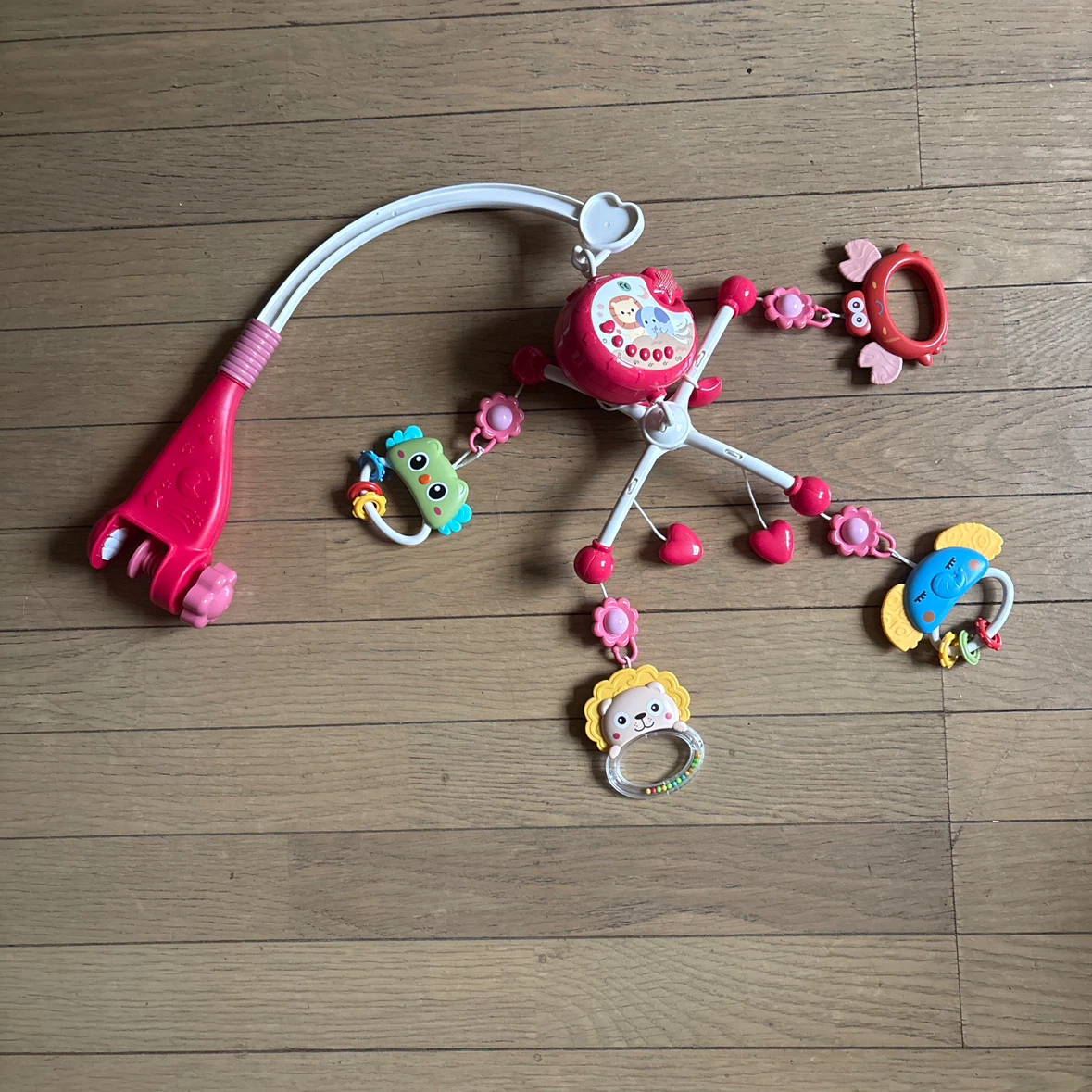 ベビーベッド用メリー ナイトライト＆プロジェクター付きの写真5枚目