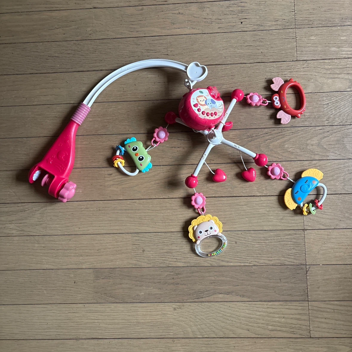ベビーベッド用メリー ナイトライト&プロジェクター付きの写真5枚目