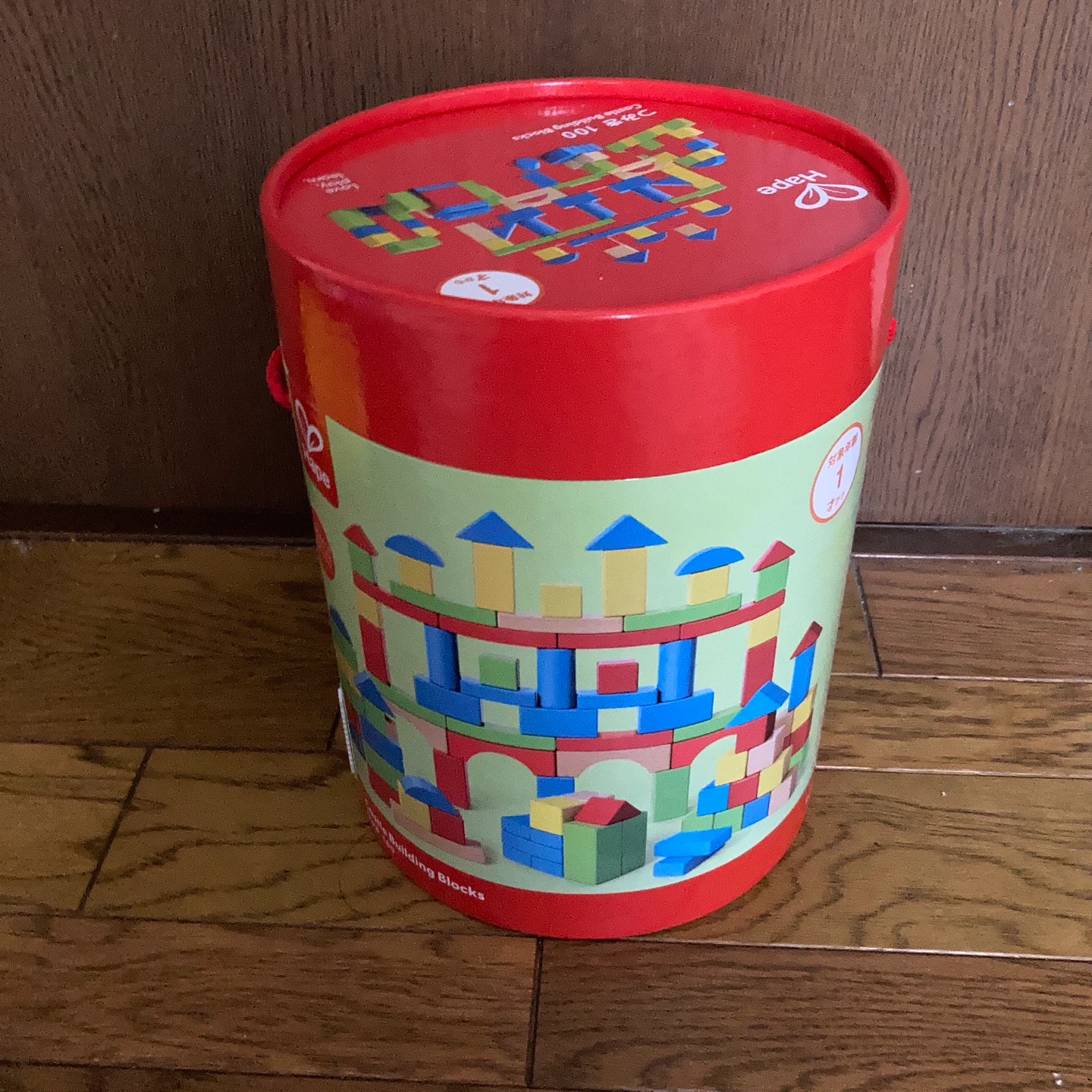 ハペ つみき100 木製玩具