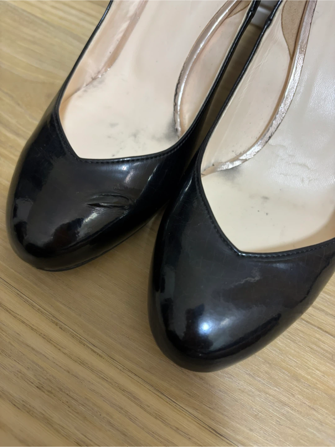 黒パンプス ブラック 36サイズ　日本製の写真2枚目