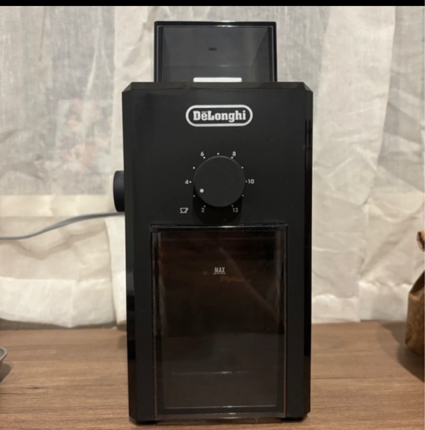 デロンギ コーヒーグラインダー ブラック