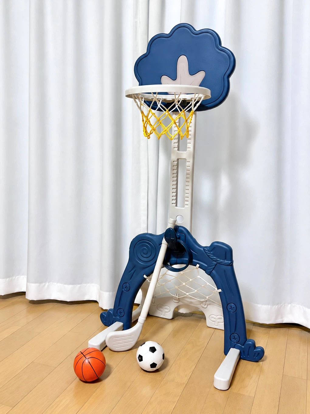 キッズ用 バスケットゴール サッカーゴール 室内遊具