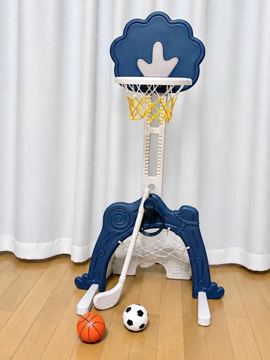 キッズ用 バスケットゴール サッカーゴール 室内遊具の写真5枚目