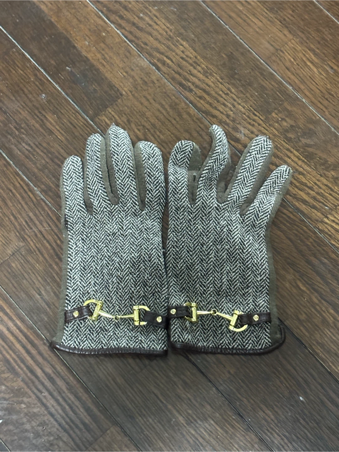 TOPKAPI 手袋 ヘリンボーン ホースビット