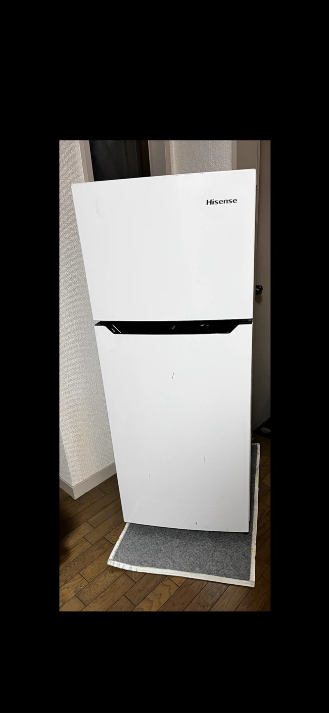 ハイセンス 2ドア冷蔵庫 HR-B1201 120L