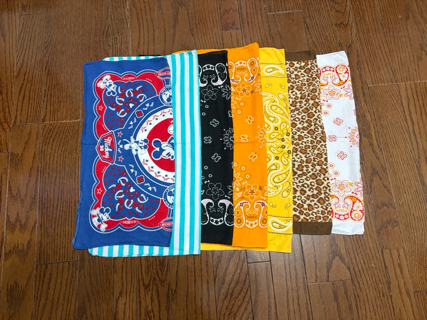 バンダナ  7枚セット まとめ売り