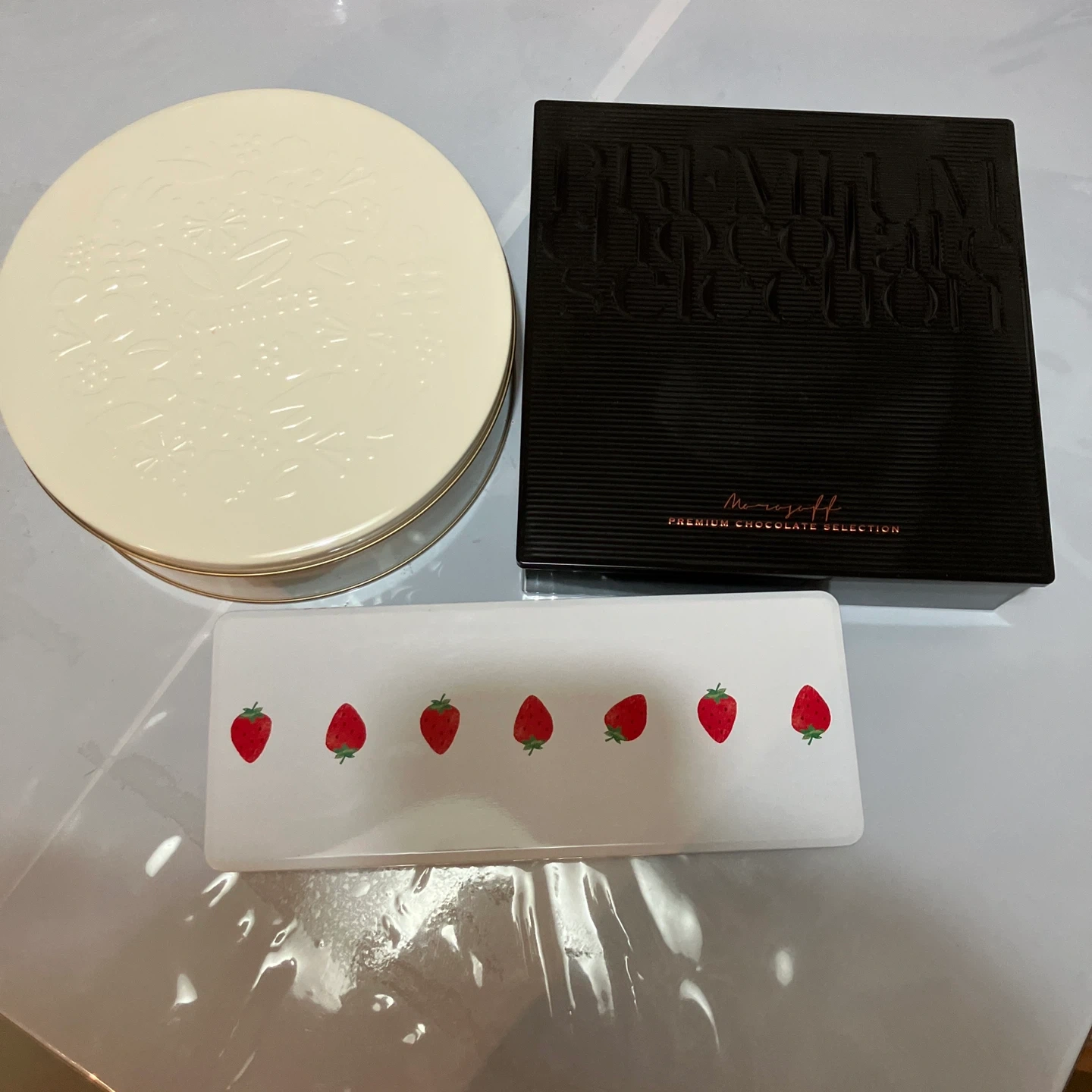 モロゾフ他 空き缶 3点セット