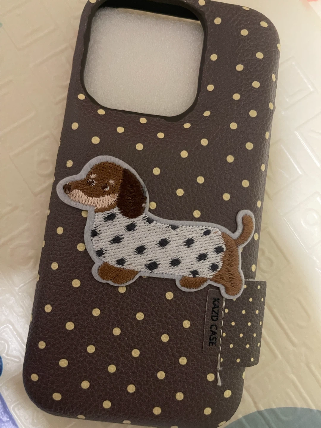 KAZD CASE iPhone16pro用 ダックスフンド スマホケースの写真2枚目