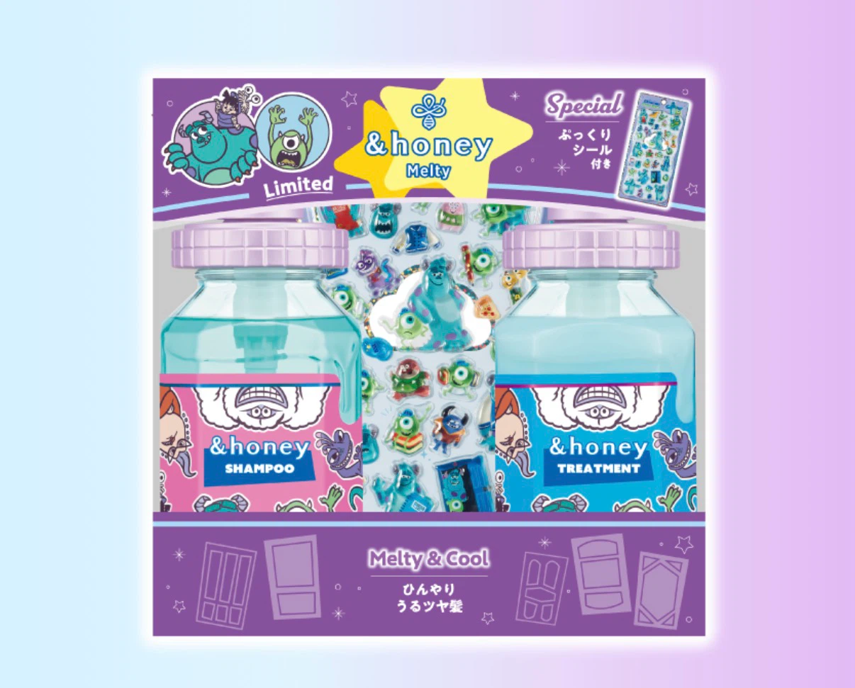 【シール付き】アンドハニー モンスターズインク 限定セット