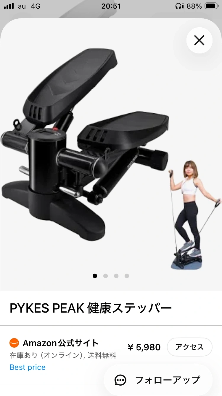 パイクスピーク ツイストステッパーの写真6枚目