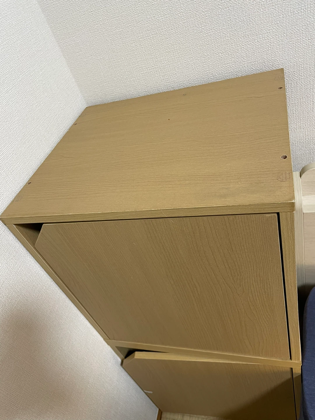木製 2段収納ボックスの写真2枚目