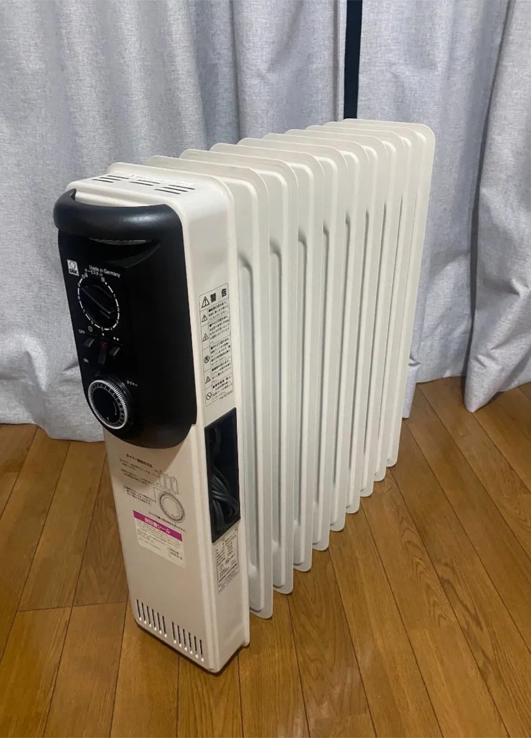 DBK オイルヒーター HEZ13/10Kの写真2枚目