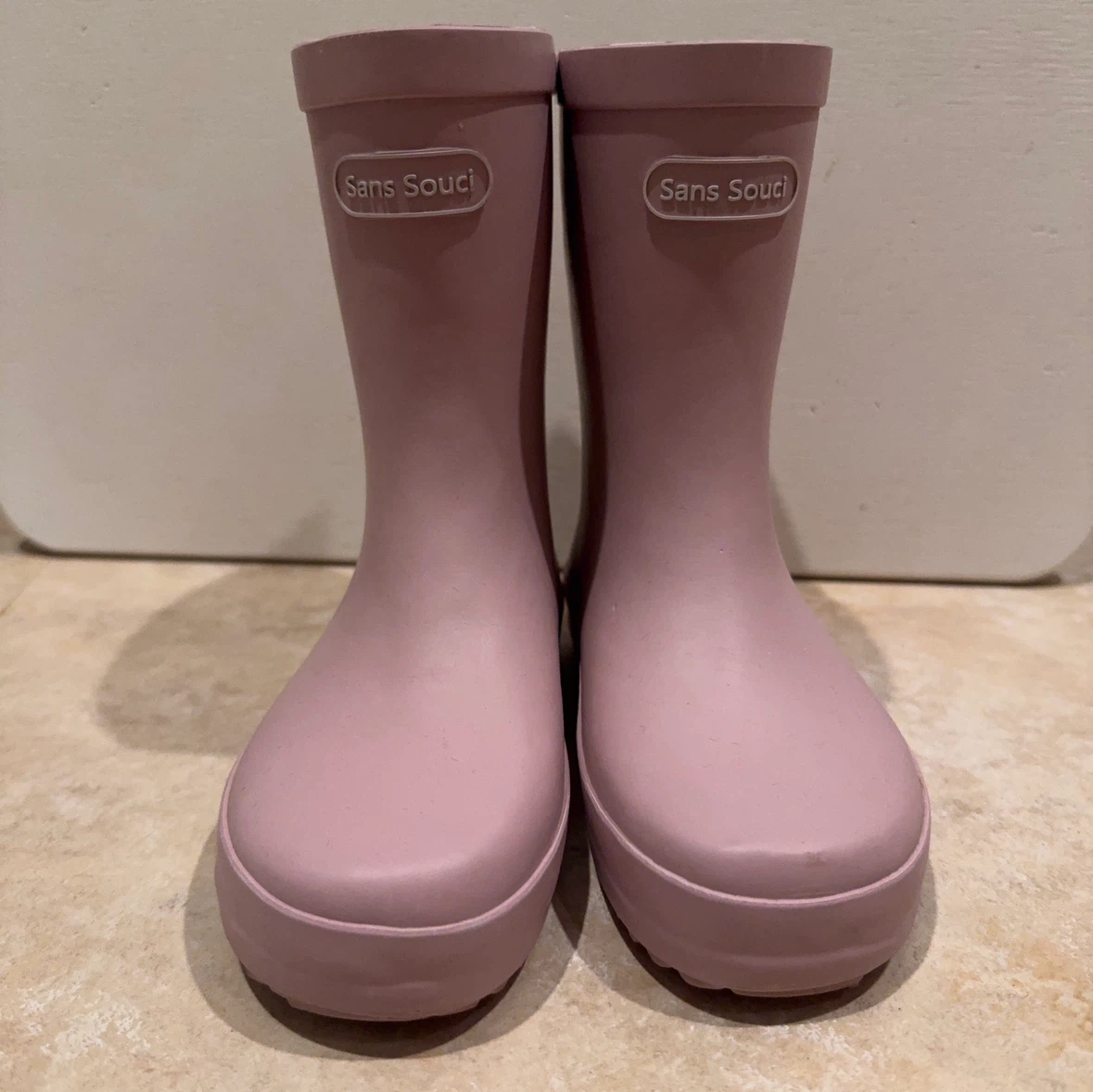 キッズ用レインブーツ ピンク 17cm