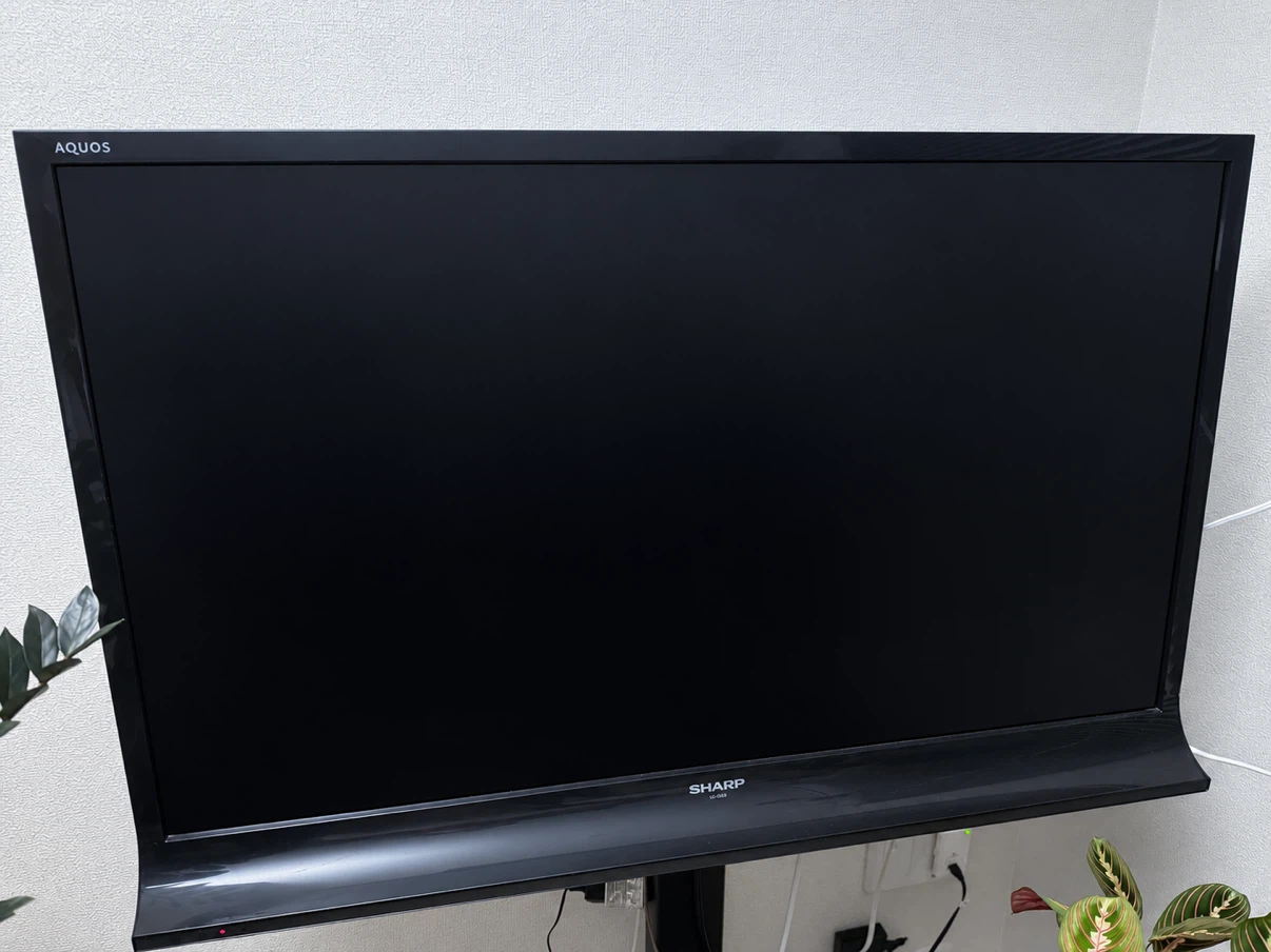 TV+TVスタンドセット　シャープ アクオス LC-40J10 40インチの写真2枚目