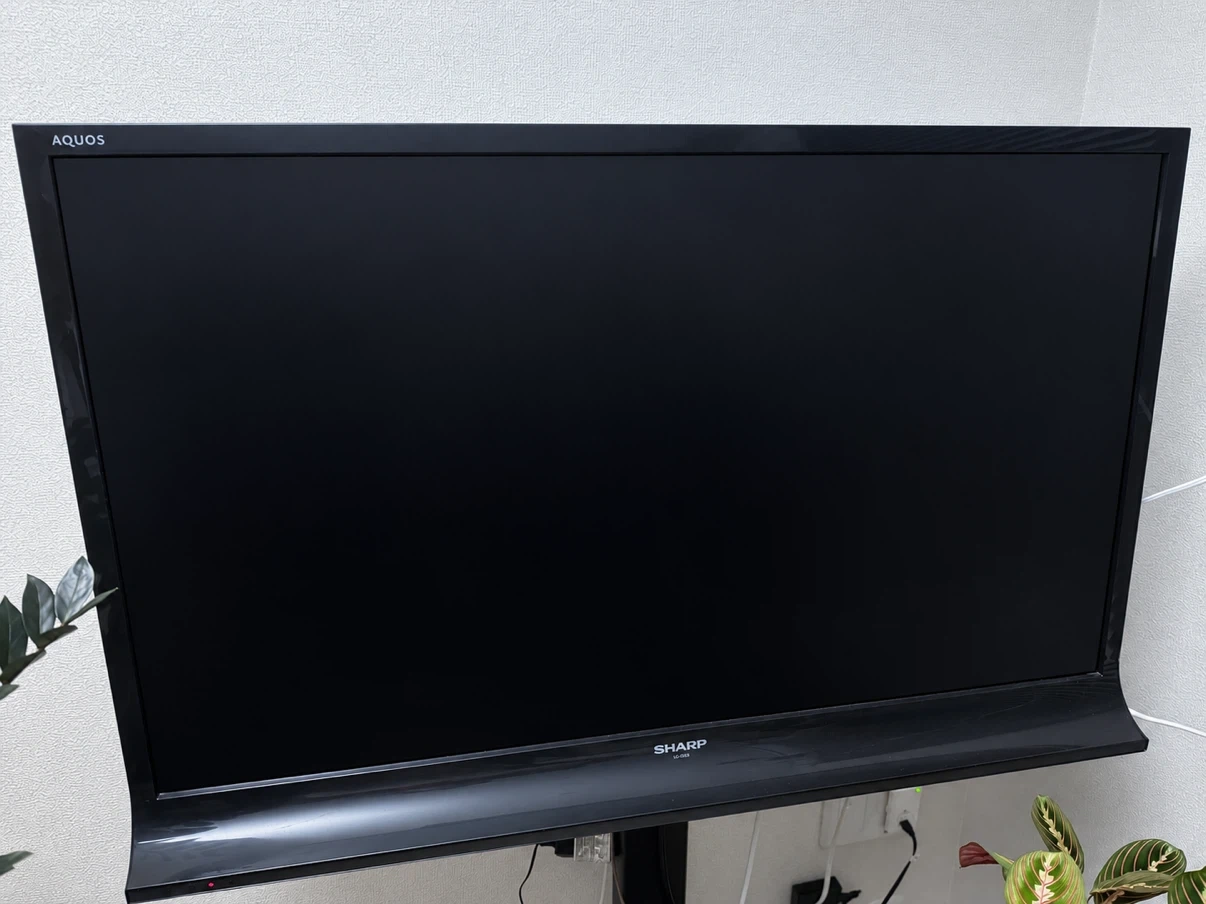 TV+TVスタンドセット シャープ アクオス LC-40J10 40インチの写真2枚目