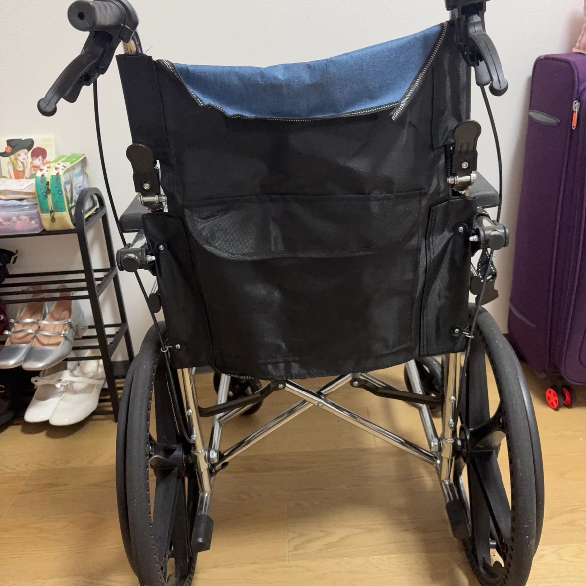 介助用車椅子 折りたたみ 軽量の写真6枚目