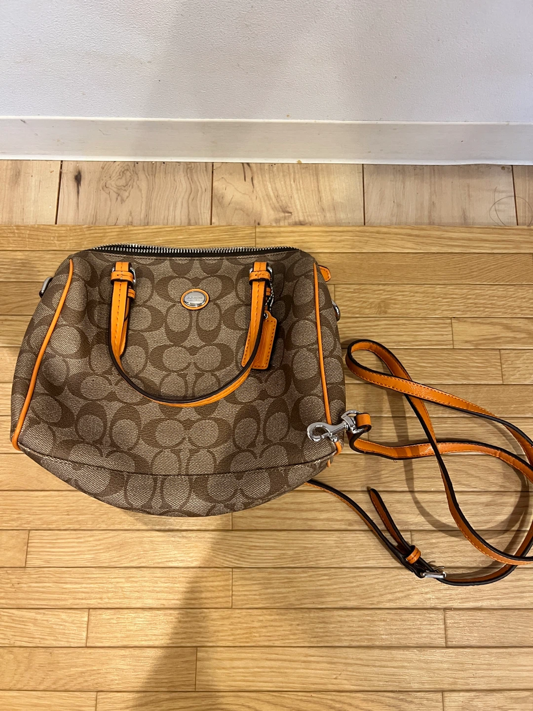 コーチのショルダーバック美品の写真2枚目