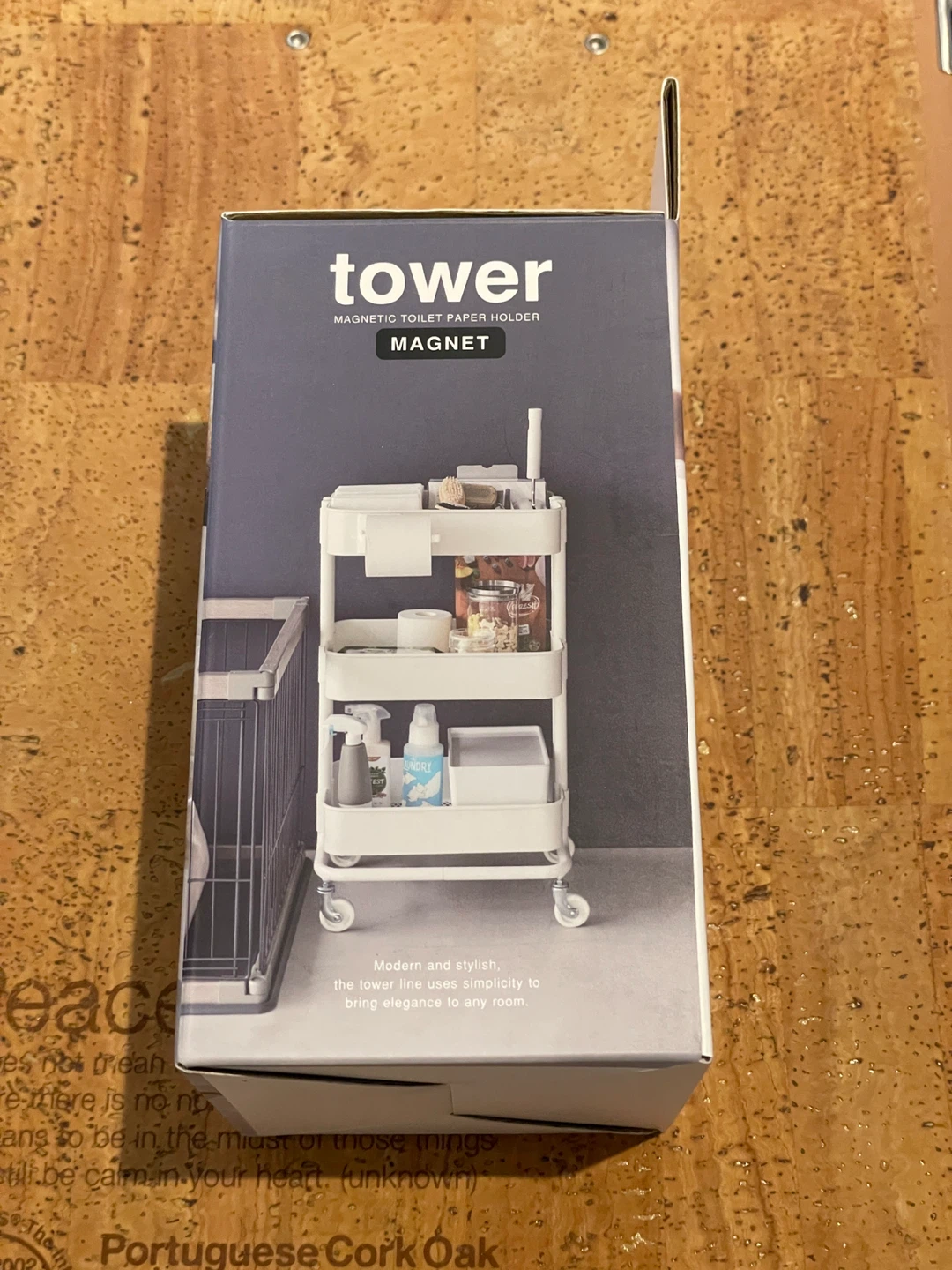 〜10/16まで受渡【未使用品】tower 山崎実業 タワー マグネットトイレットペーパーホルダーの写真7枚目